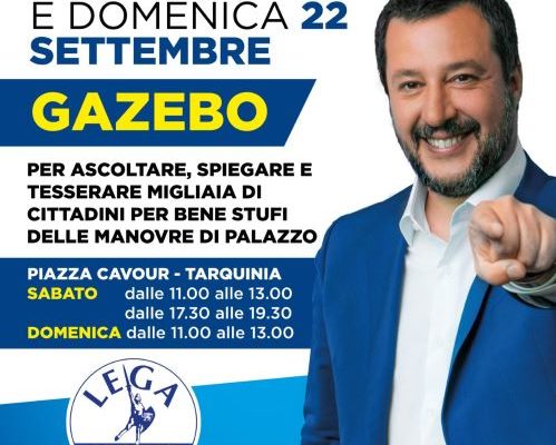 Il 21 e 22 settembre gazebo in piazza Cavour per ascoltare i cittadini